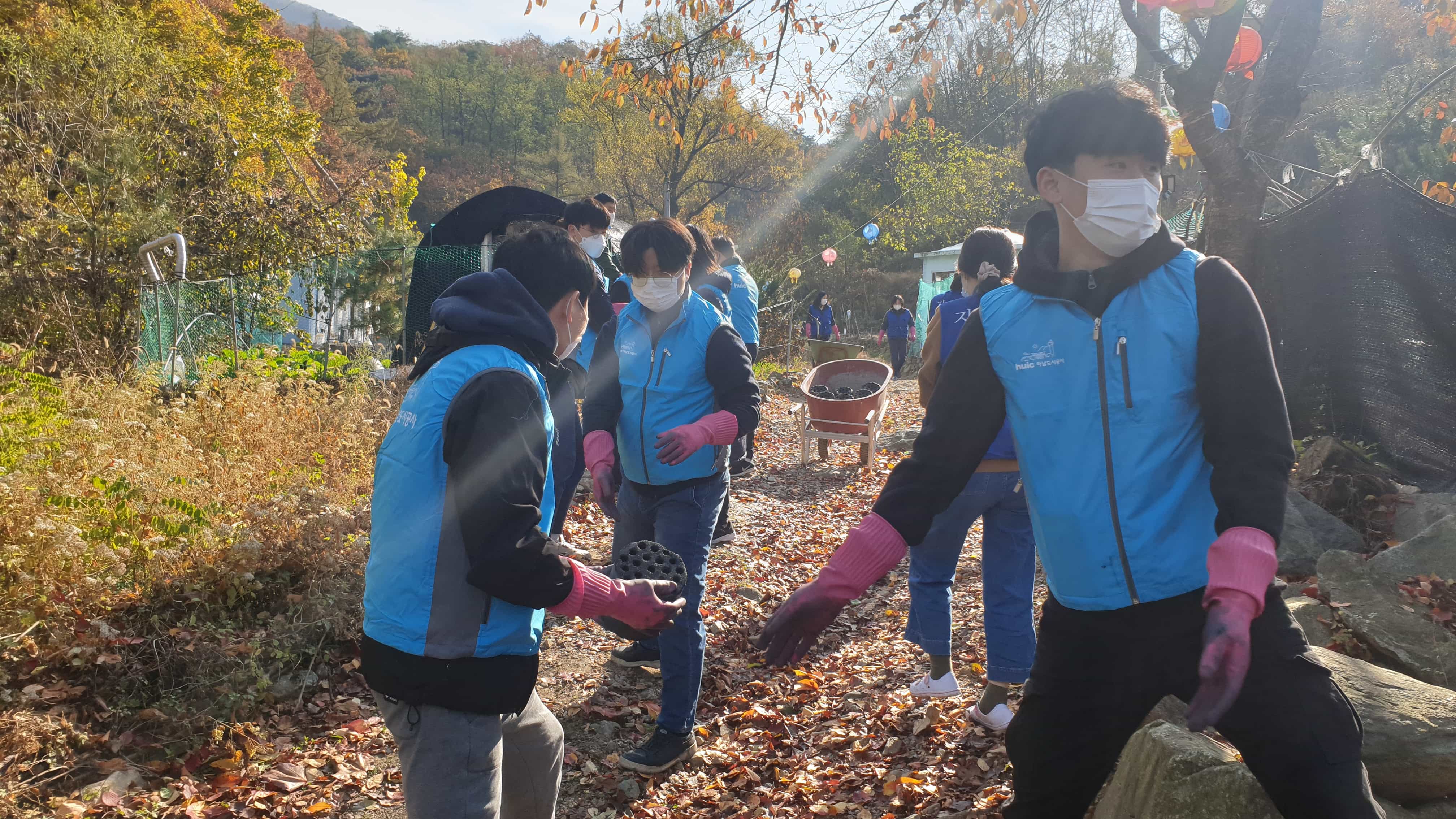 하남도시공사, 연탄은 사랑을 싣고서~..