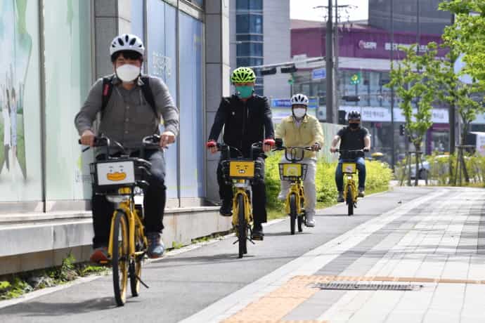 하남시, 자전거도로 92.6㎞, 50개 노선 지정 고시