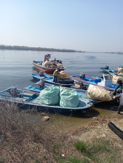 평택시 어업인 단체, 새봄맞이 평택호 환경정화활동