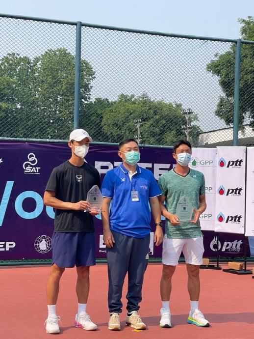 안성시청 김청의 선수, ITF 태국 치앙라이 국제테니스대회 복식 우승