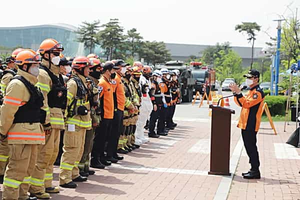 경기북부 도 단위 긴급구조종합훈련, 킨텍스서‥대규모 재난사고 대응력 강화