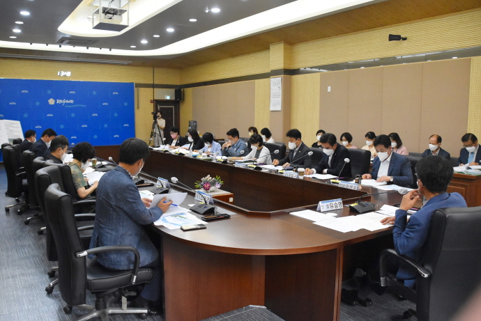 평택시의회, 7월 정기 의원간담회 개최
