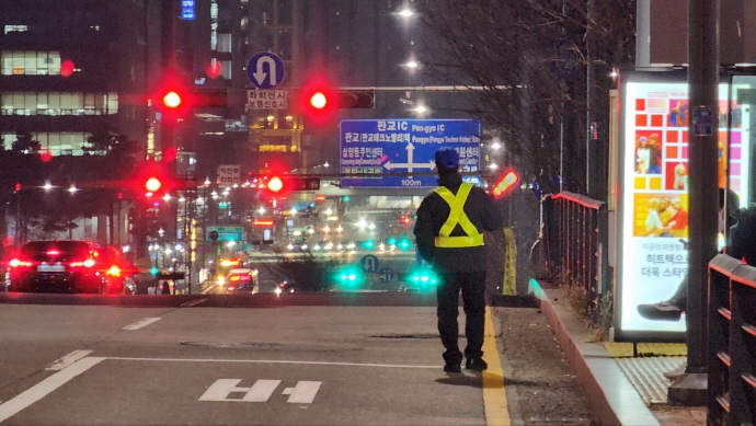 성남시 관외 택시 불법 영업행위 민·관 합동 단속
