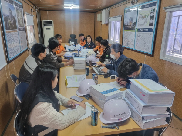 성남시, 민간 건축공사장 58곳 안전 점검 벌여