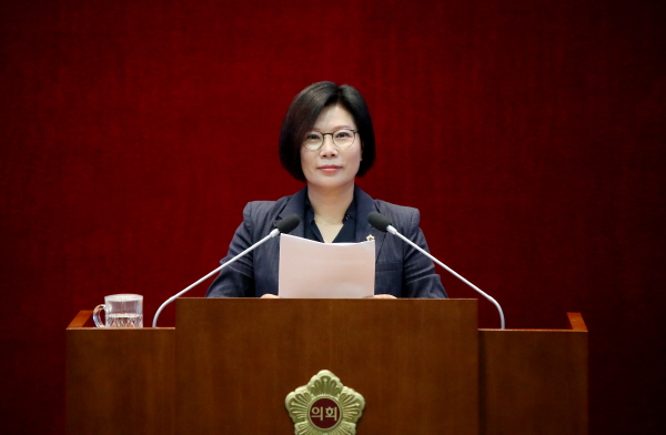 성남시의회 제285회 임시회 제1차 본회의 박주윤 의원 5분발언