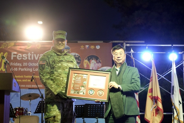 성남시립예술단, K-16에서 주한미군 장병들을 위해 연주하다
