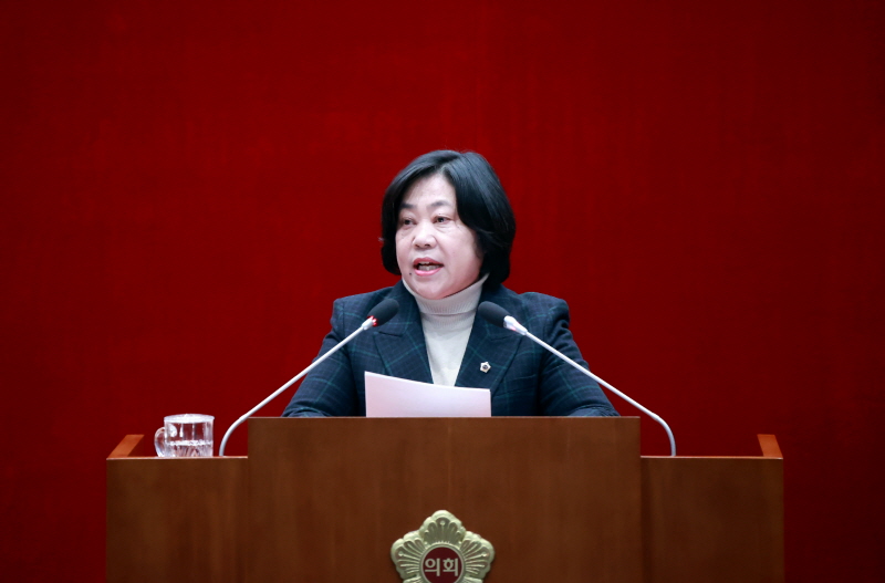 성남시의회 제291회 임시회 제1차 본회의 성해련 의원 5분발언